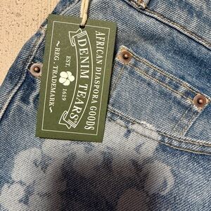 Denim Tears Blue Jean Shorts for Men